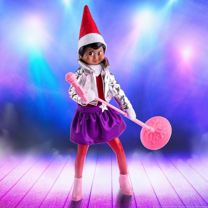 slide 2 of 5, Elf on the Shelf MagiFreez Pop Star Elf Set - Scout Elf Not Included, 1 ct