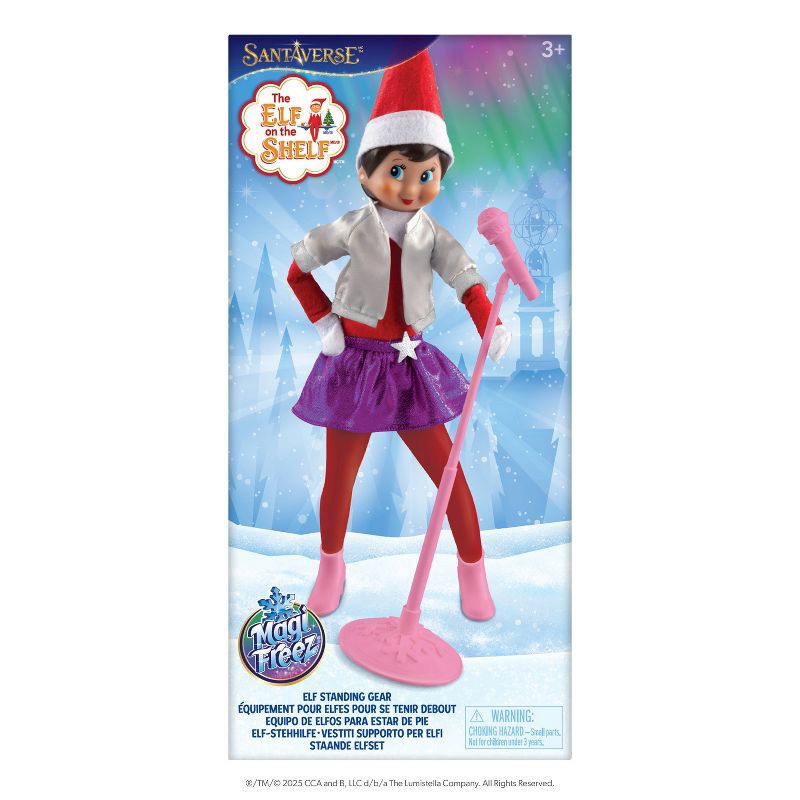 slide 4 of 5, Elf on the Shelf MagiFreez Pop Star Elf Set - Scout Elf Not Included, 1 ct
