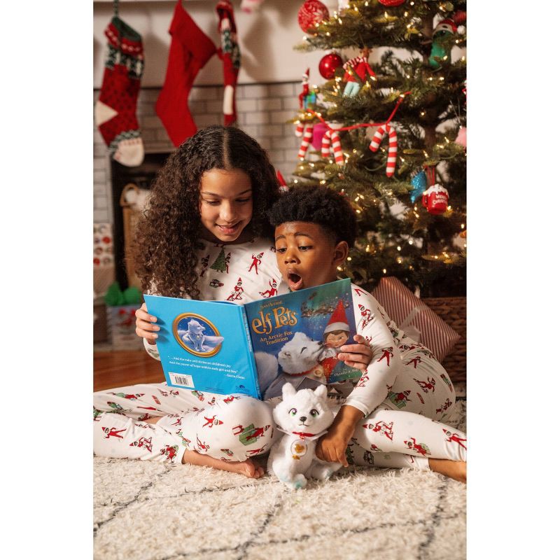 slide 4 of 15, Elf on the Shelf Elf Pets An Arctic Fox Tradition Plush Toy with Storybook, 1 ct