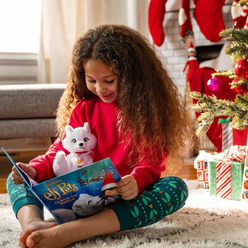 slide 8 of 15, Elf on the Shelf Elf Pets An Arctic Fox Tradition Plush Toy with Storybook, 1 ct
