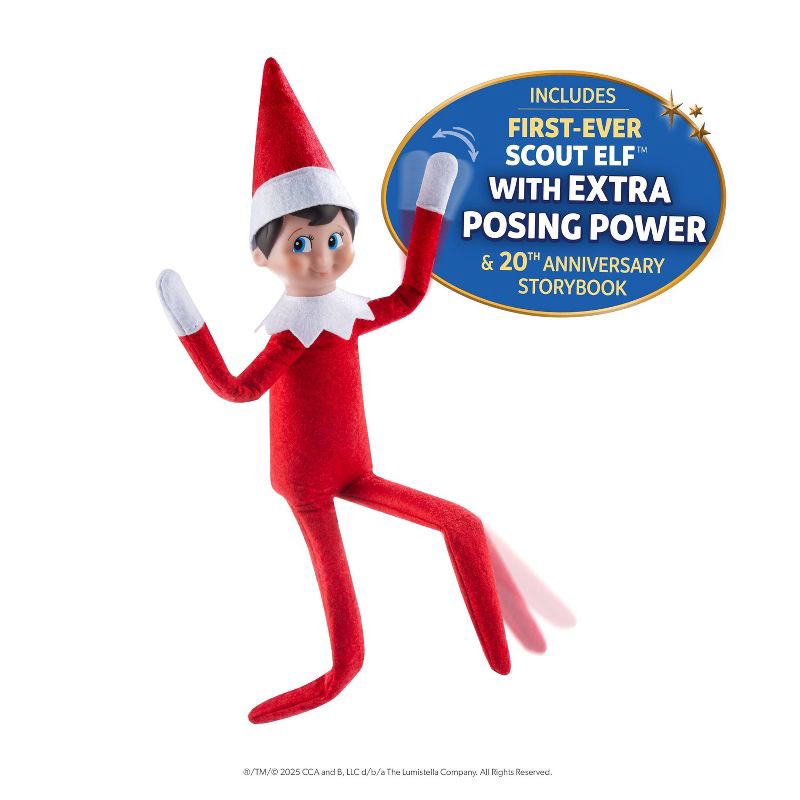 slide 3 of 15, Elf on the Shelf a Christmas Tradition Limited 20th Anniversary Edition, 1 ct