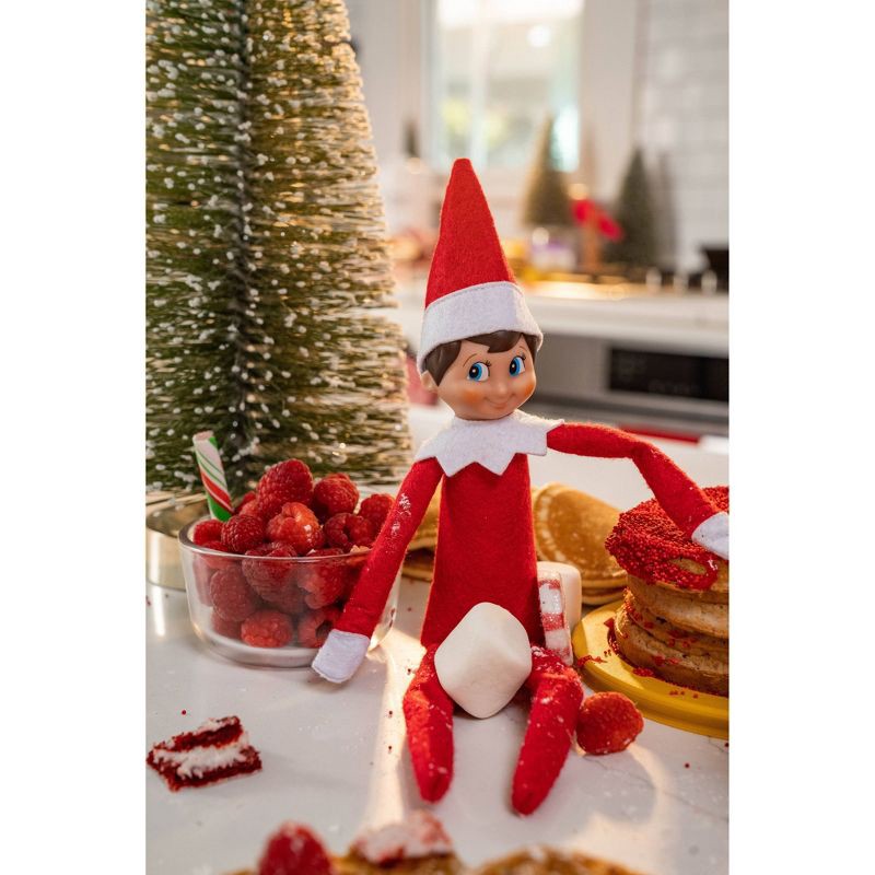 slide 5 of 12, Elf on the Shelf Box Set Boy Scout Elf with Blue Eyes with Storybook, 1 ct