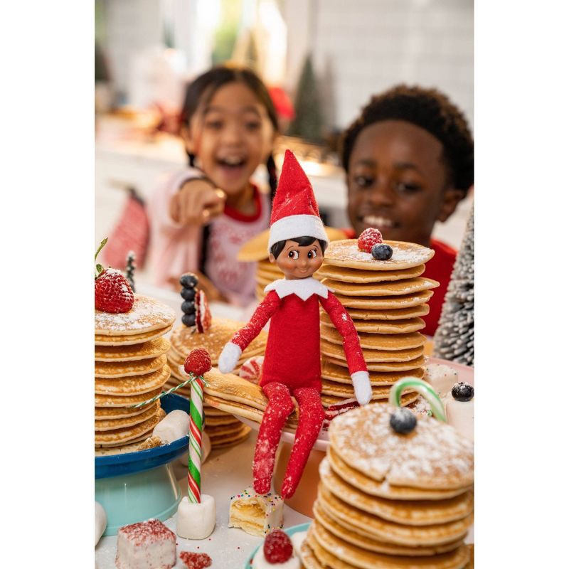 slide 4 of 10, Elf on the Shelf Box Set Boy Scout Elf with Brown Eyes with Storybook, 1 ct