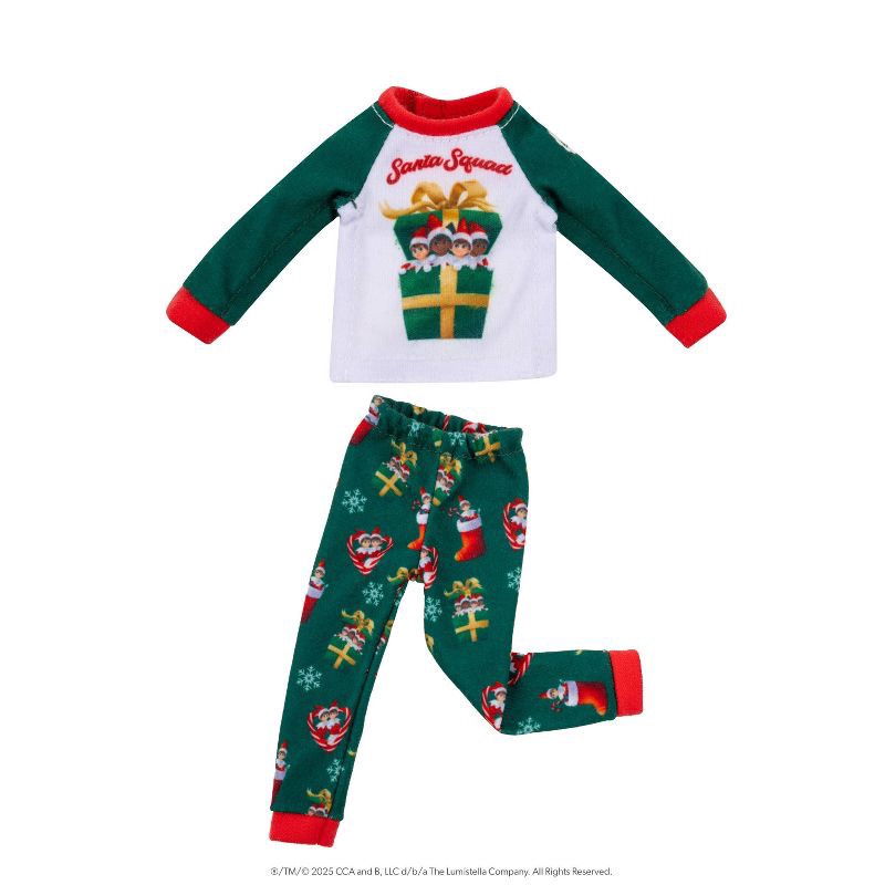 slide 4 of 6, Elf on the Shelf Claus Couture Collection Cozy Elf Pajamas - Scout Elf Not Included, 1 ct