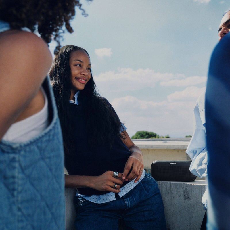 slide 7 of 9, Bose SoundLink Plus Portable Bluetooth Wireless Speaker - Black, 1 ct