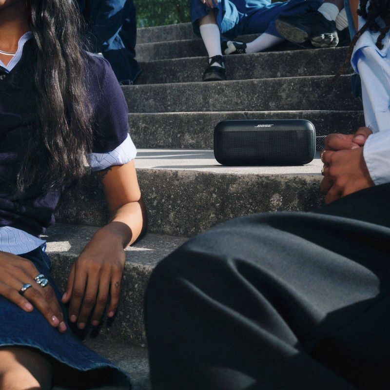 slide 8 of 9, Bose SoundLink Plus Portable Bluetooth Wireless Speaker - Black, 1 ct