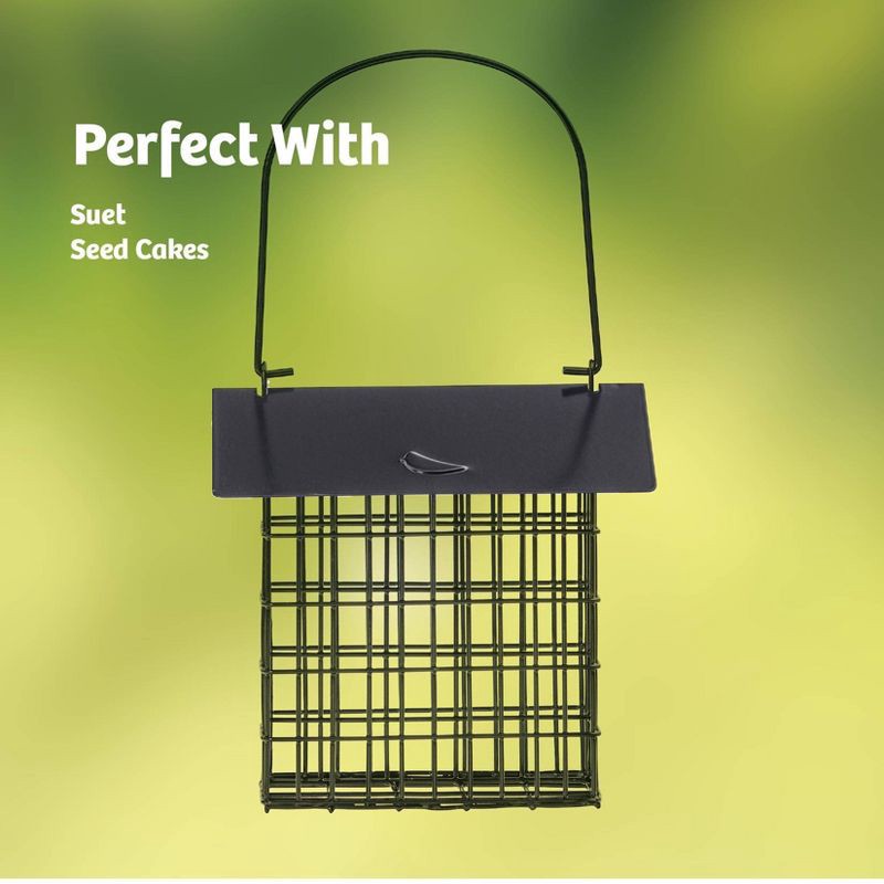 slide 4 of 7, Birds Choice Modern Farmhouse Metal Double Suet Feeder, 1 ct