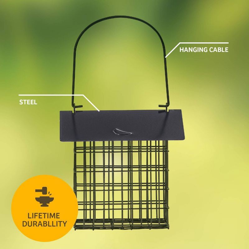 slide 5 of 7, Birds Choice Modern Farmhouse Metal Double Suet Feeder, 1 ct