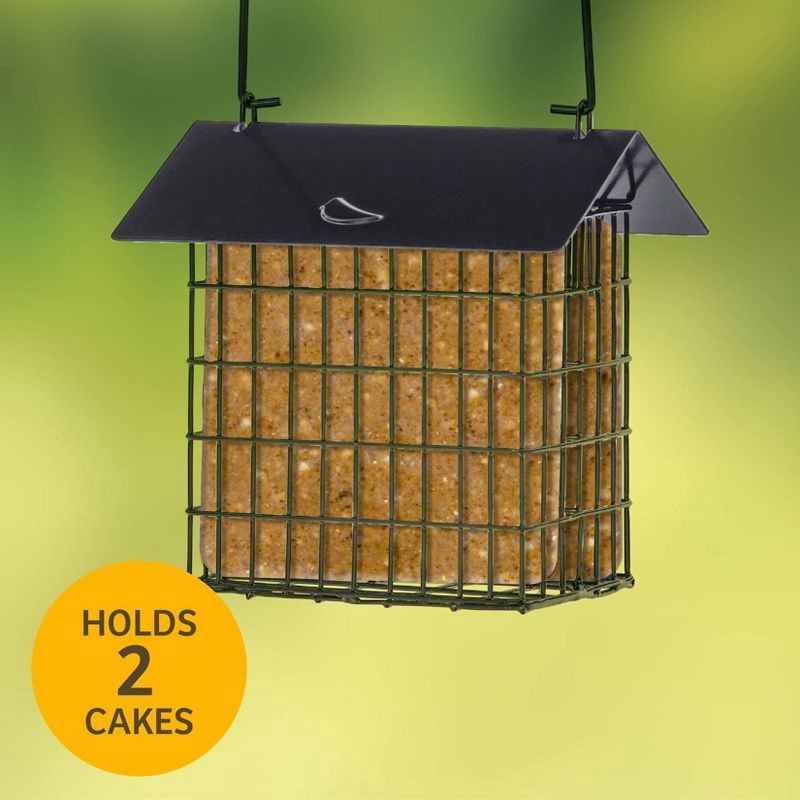 slide 6 of 7, Birds Choice Modern Farmhouse Metal Double Suet Feeder, 1 ct