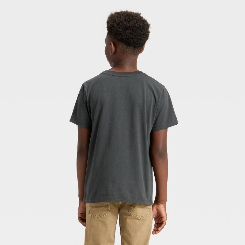 slide 3 of 4, Boys' NASCAR Short Sleeve Graphic T-Shirt - Black L, 1 ct