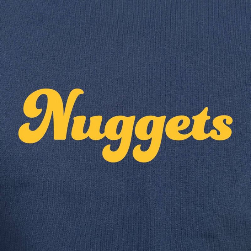 slide 4 of 5, NBA Denver Nuggets Women's Long Sleeve V-Neck Fleece Sweatshirt - M, 1 ct