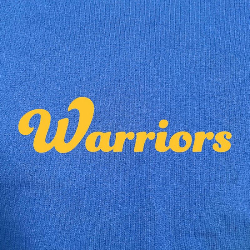 slide 4 of 5, NBA Golden State Warriors Women's Long Sleeve V-Neck Fleece Sweatshirt - L, 1 ct