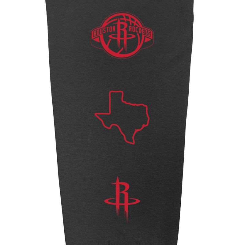 slide 5 of 5, NBA Houston Rockets Women's Long Sleeve V-Neck Fleece Sweatshirt - M, 1 ct