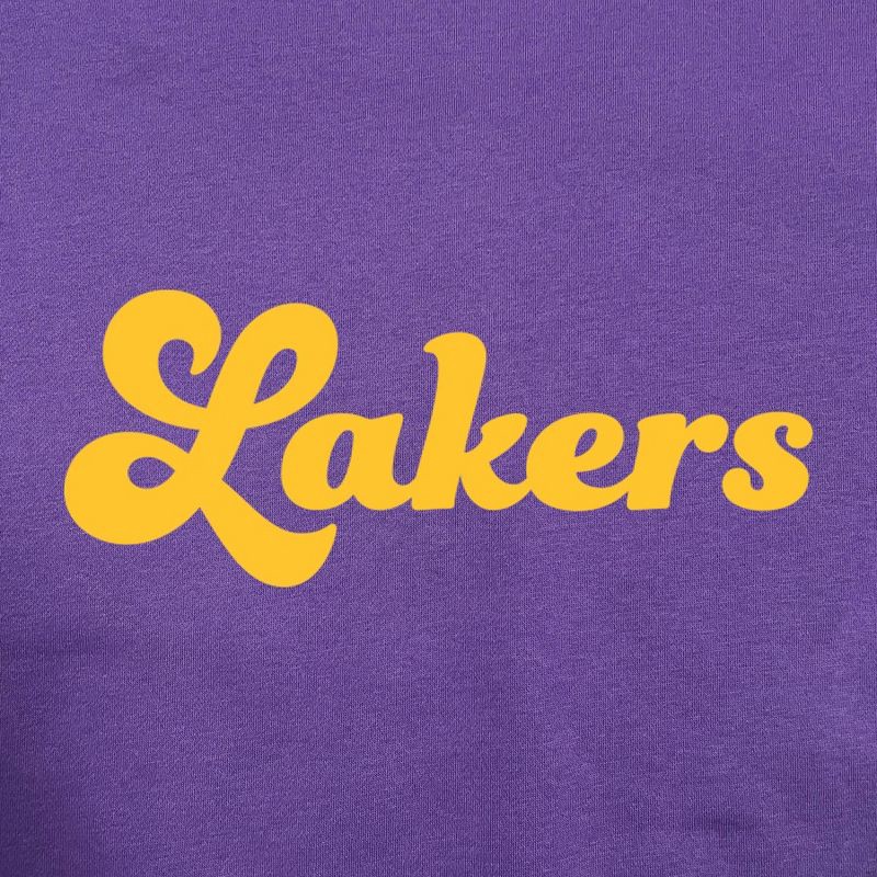 slide 4 of 5, NBA Los Angeles Lakers Women's Long Sleeve V-Neck Fleece Sweatshirt - S, 1 ct
