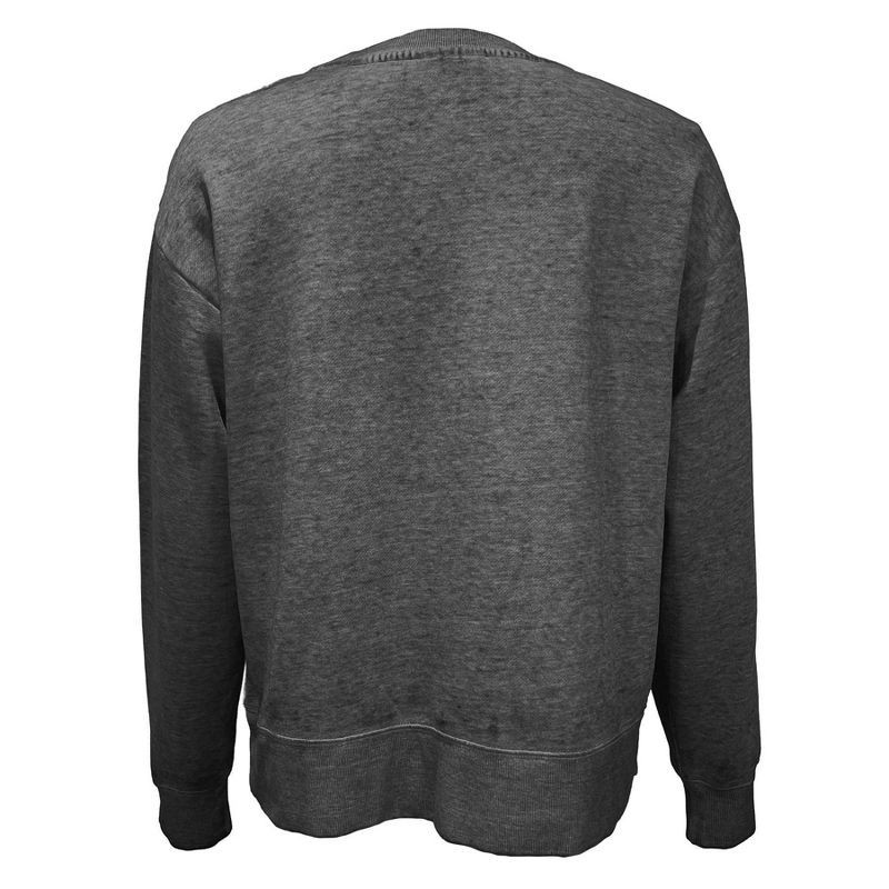 slide 2 of 4, NBA Chicago Bulls Women's Embossed Crew Neck Fleece Sweatshirt - S, 1 ct