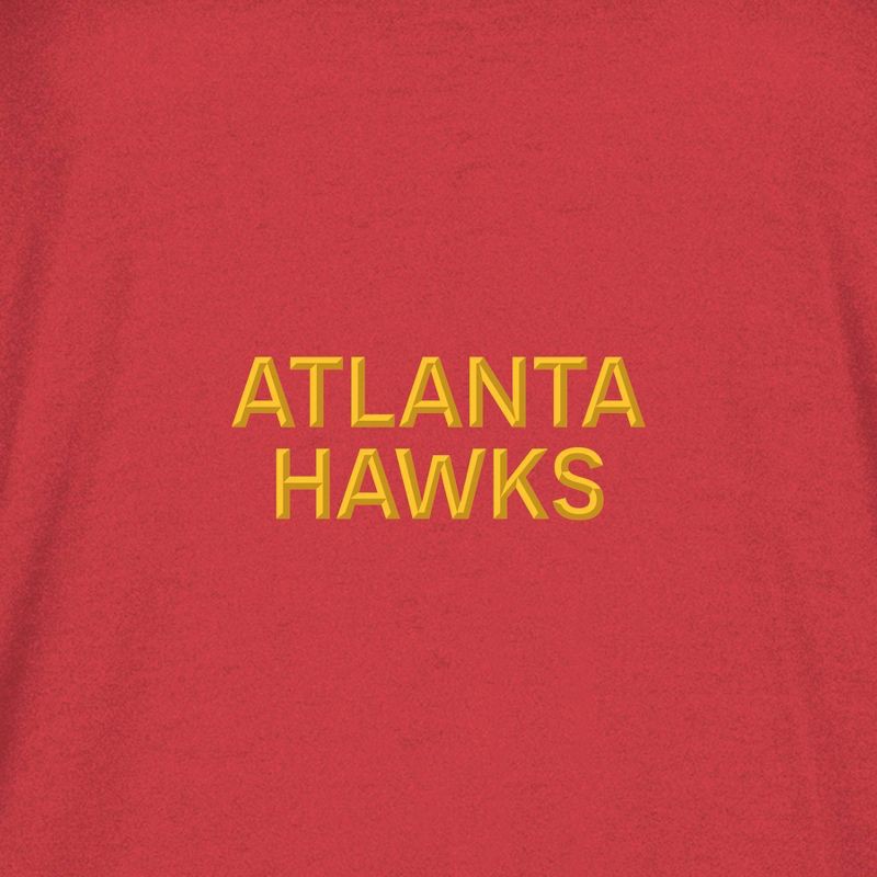 slide 4 of 4, NBA Atlanta Hawks Women's Long Sleeve Hooded Sweatshirt - M, 1 ct