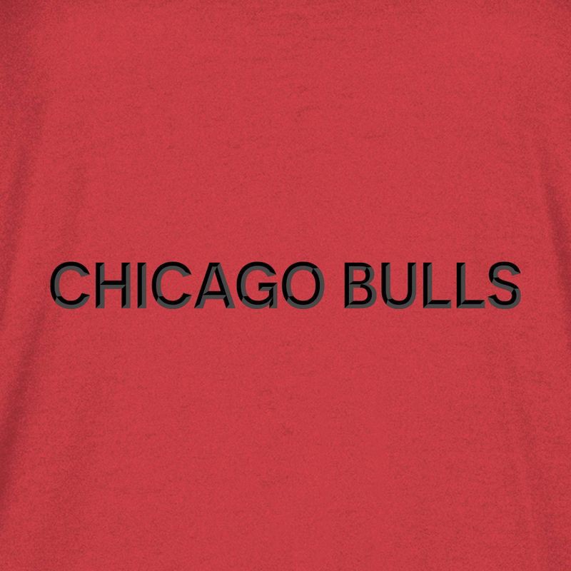 slide 2 of 4, NBA Chicago Bulls Women's Long Sleeve Hooded Sweatshirt - XL, 1 ct