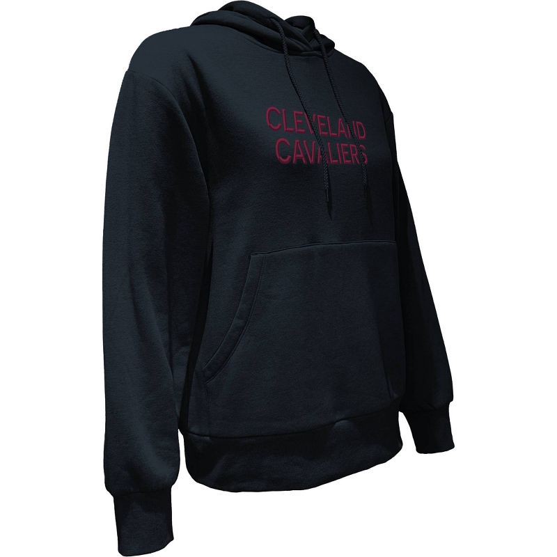 slide 3 of 4, NBA Cleveland Cavaliers Women's Long Sleeve Hooded Sweatshirt - XL, 1 ct