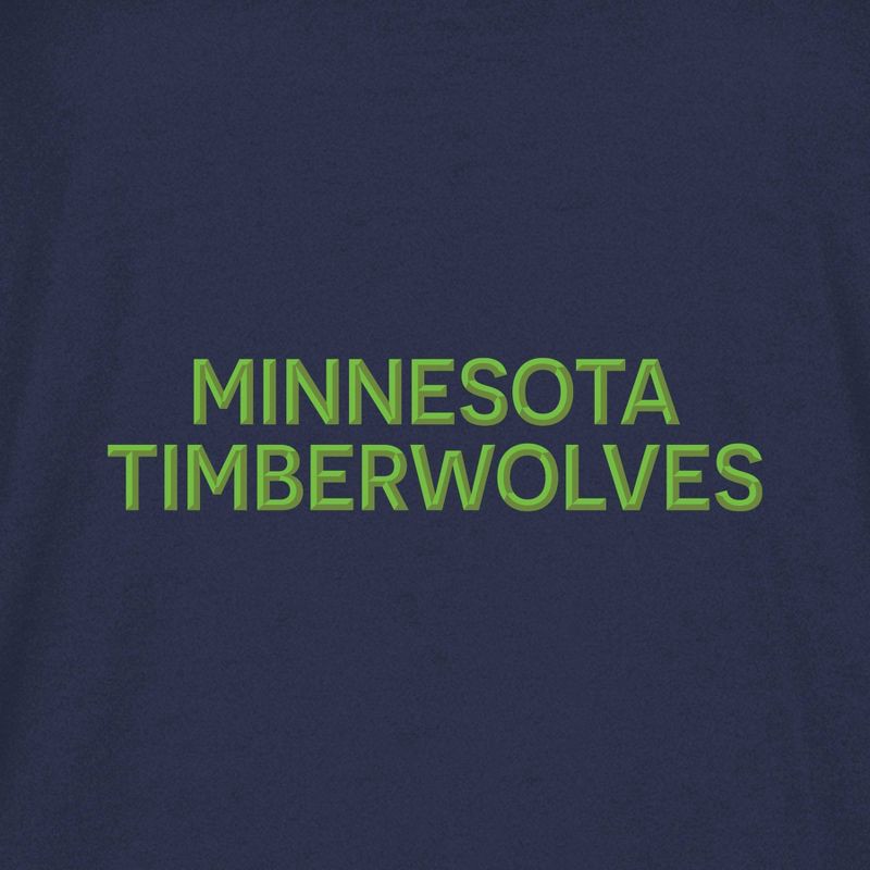 slide 4 of 4, NBA Minnesota Timberwolves Women's Long Sleeve Hooded Sweatshirt - S, 1 ct