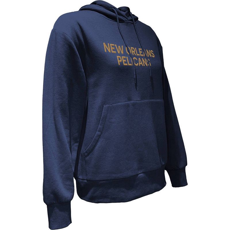 slide 2 of 4, NBA New Orleans Pelicans Women's Long Sleeve Hooded Sweatshirt - XL, 1 ct