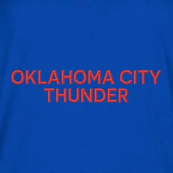 NBA Oklahoma City Thunder Women's Long Sleeve Hooded Sweatshirt - M