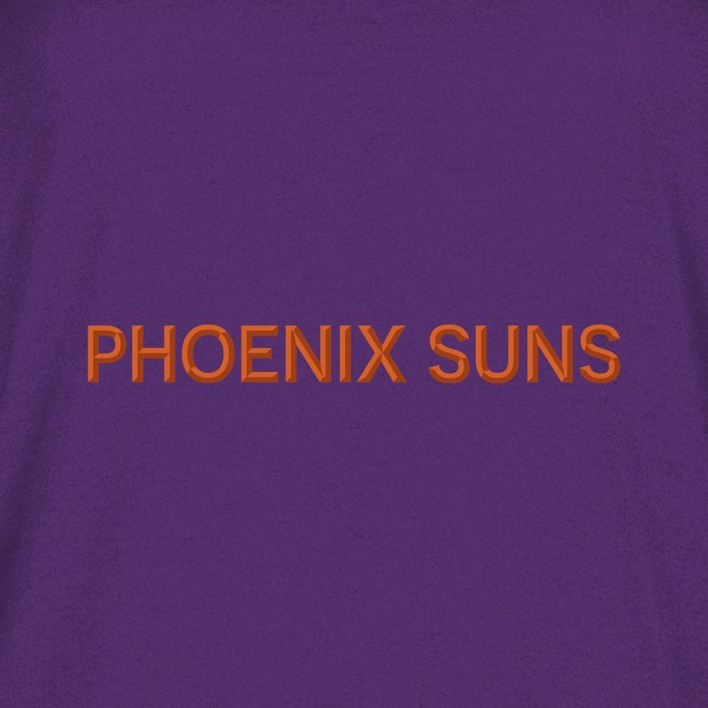 slide 4 of 4, NBA Phoenix Suns Women's Long Sleeve Hooded Sweatshirt - XL, 1 ct