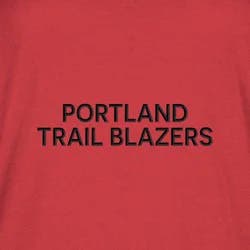 NBA Portland Trail Blazers Women's Long Sleeve Hooded Sweatshirt - M