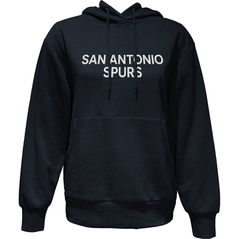 slide 1 of 4, NBA San Antonio Spurs Women's Long Sleeve Hooded Sweatshirt - XL, 1 ct
