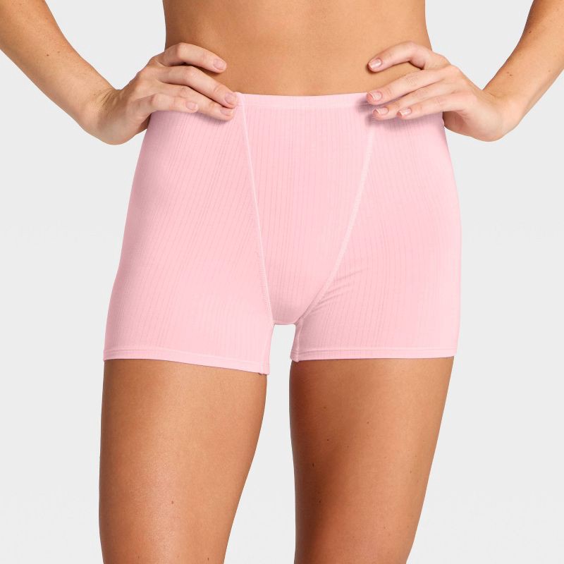 slide 1 of 5, Women's Modal Blend Shortie - Auden™ Blush M, 1 ct