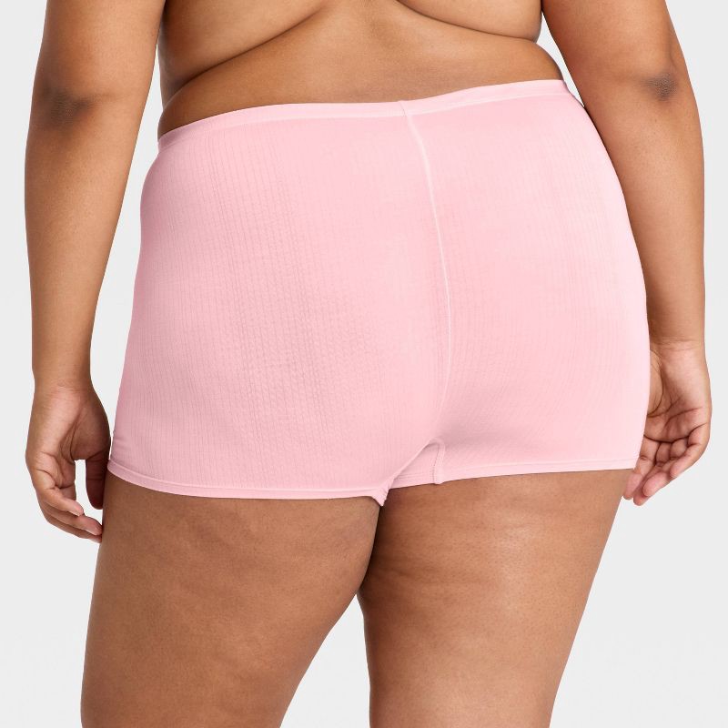 slide 2 of 3, Women's Modal Blend Shortie - Auden™ Blush XXL, 1 ct