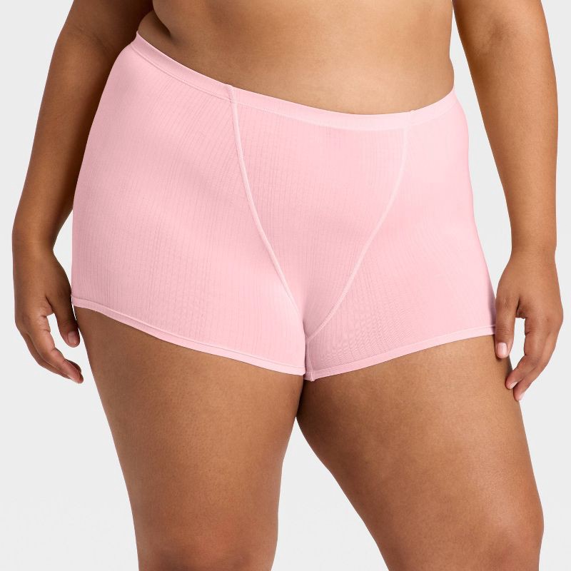 slide 1 of 3, Women's Modal Blend Shortie - Auden™ Blush XXL, 1 ct