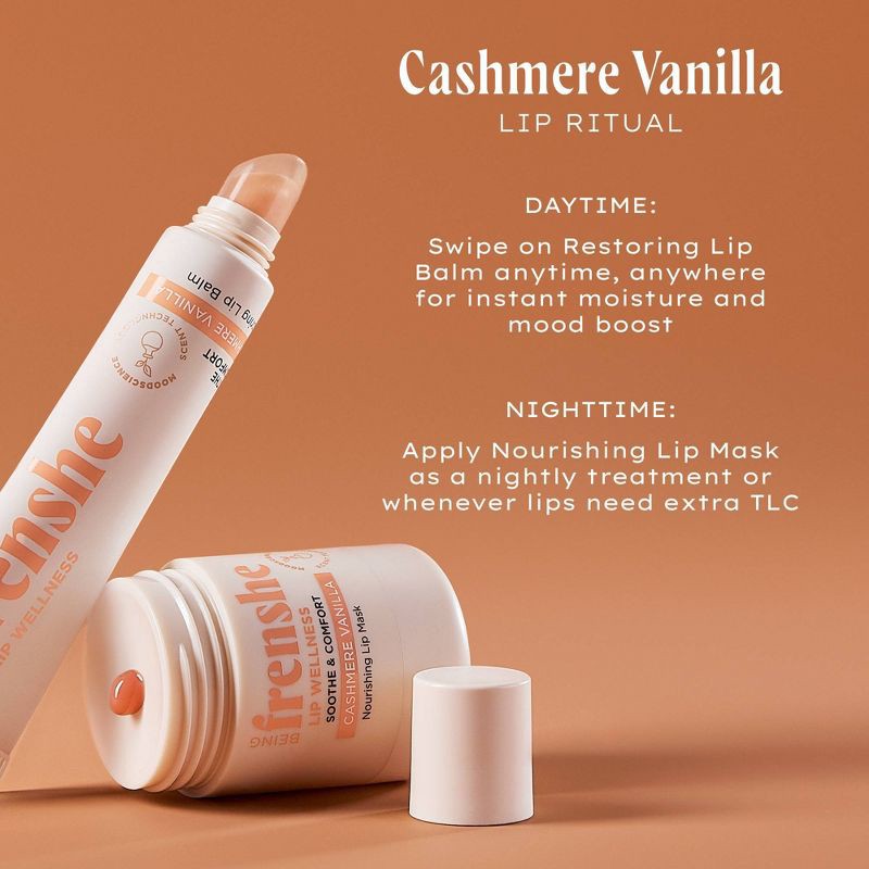 slide 5 of 10, Being Frenshe Lip Mask - Cashmere Vanilla - 0.5oz, 0.5 oz