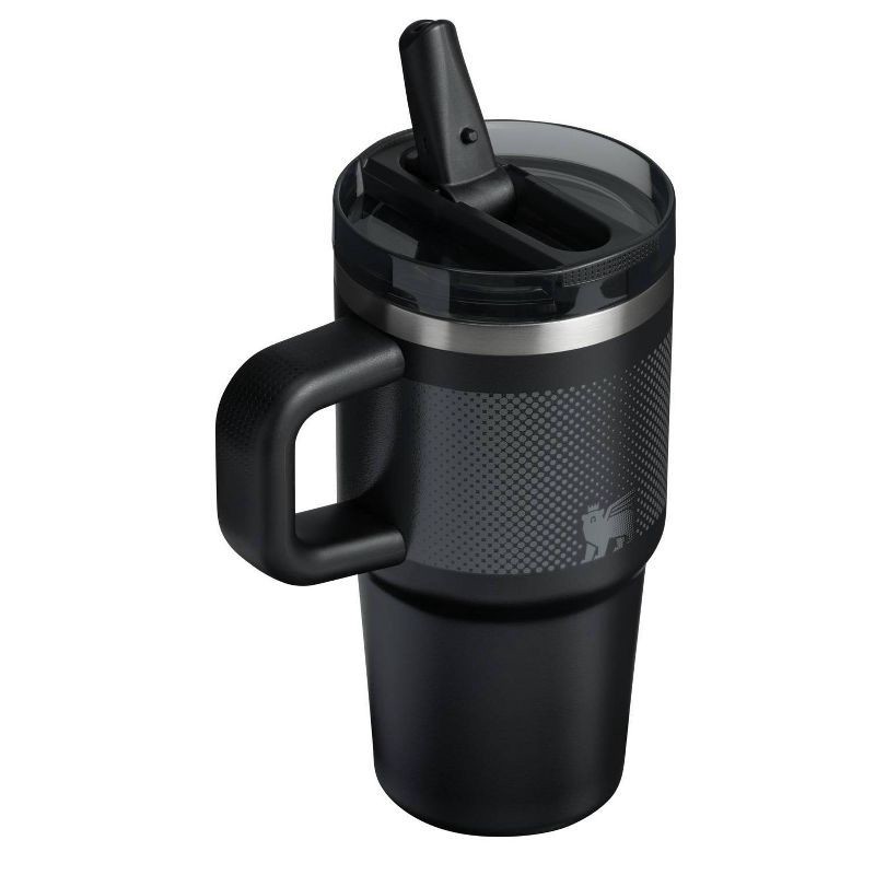 slide 2 of 3, Stanley 20 oz Stainless Steel Quencher ProTour Tumbler Black Fade, 20 oz