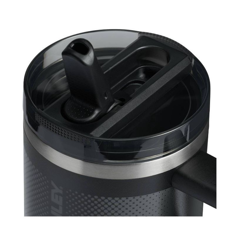 slide 3 of 3, Stanley 20 oz Stainless Steel Quencher ProTour Tumbler Black Fade, 20 oz