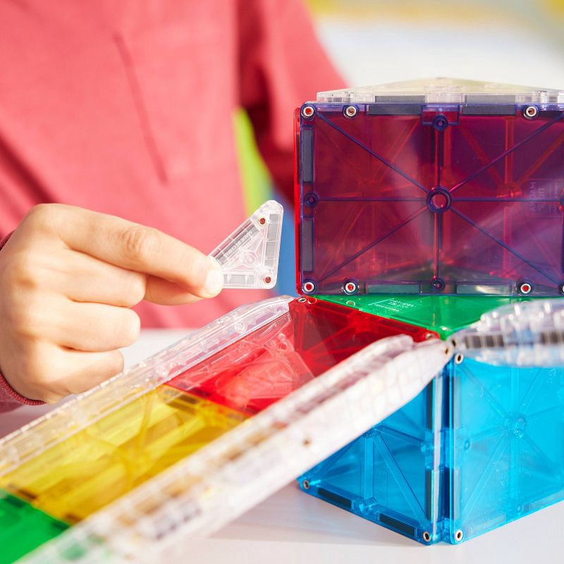 slide 5 of 9, MAGNA-TILES Rail Racers - Small, 1 ct