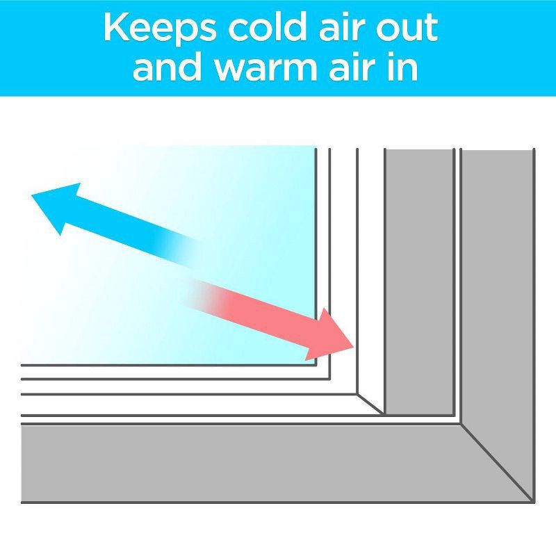 slide 2 of 10, 3M Company 3M Indoor Extra Large Window Insulator Kit, 1 ct
