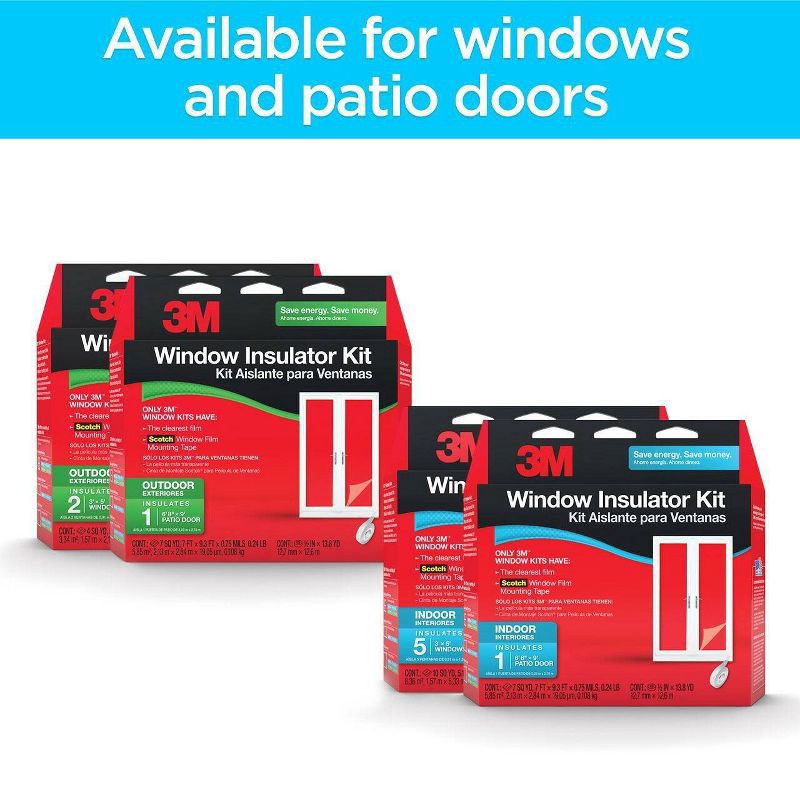 slide 7 of 7, 3M Company 3M 5pk Indoor Window Insulator Kit, 5 ct