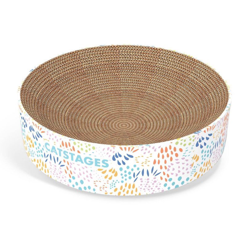slide 1 of 7, Catstages 13.8" Scratch and Cuddle Cat Stick Toy, 1 ct