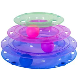 Catstages Meowsome Tower of Tracks Cat Teaser Toy