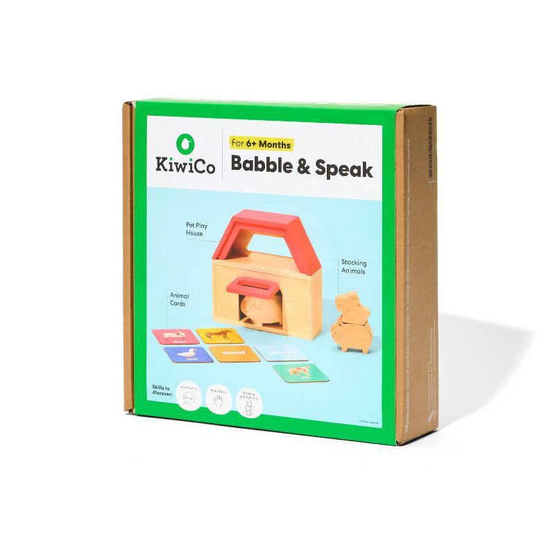 slide 10 of 10, KiwiCo Activity Play Center 6m+ - Babble & Speak 10pc, 10 ct