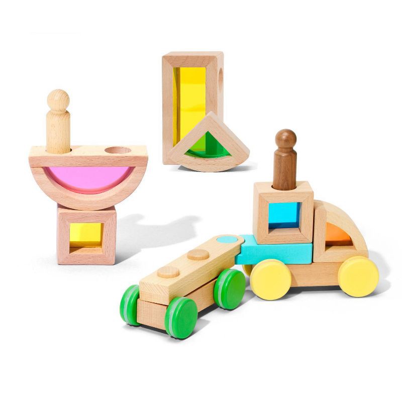 slide 2 of 11, KiwiCo Activity Play Center 18m+ - Rainbow Stack & Roll, 1 ct