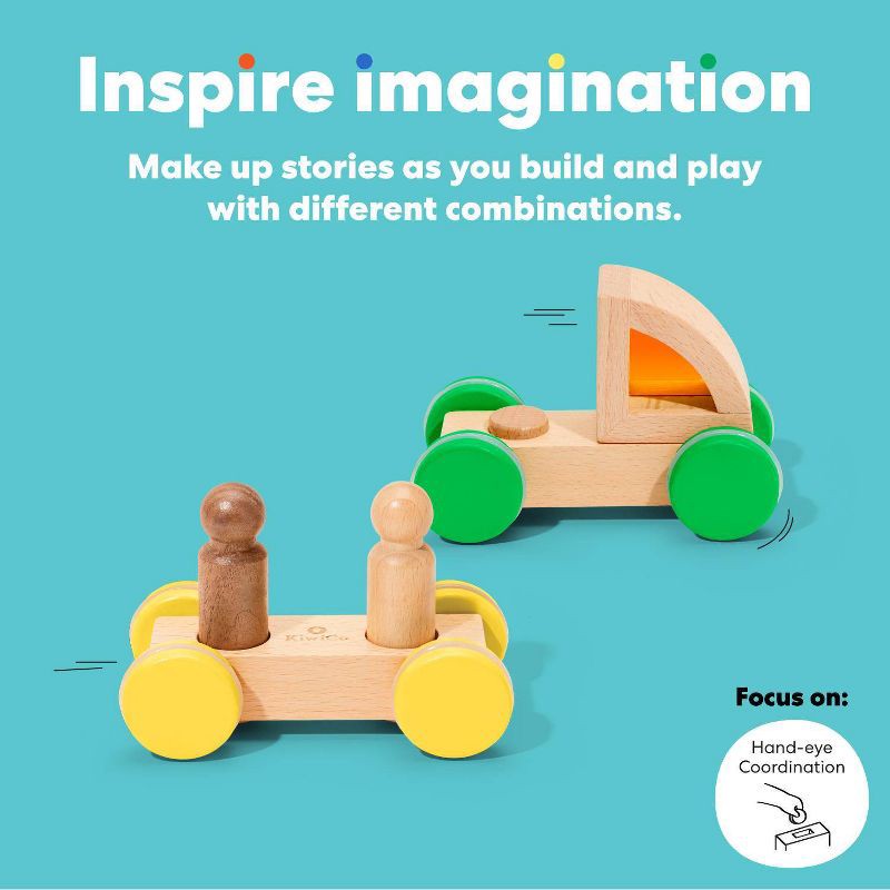 slide 8 of 11, KiwiCo Activity Play Center 18m+ - Rainbow Stack & Roll, 1 ct