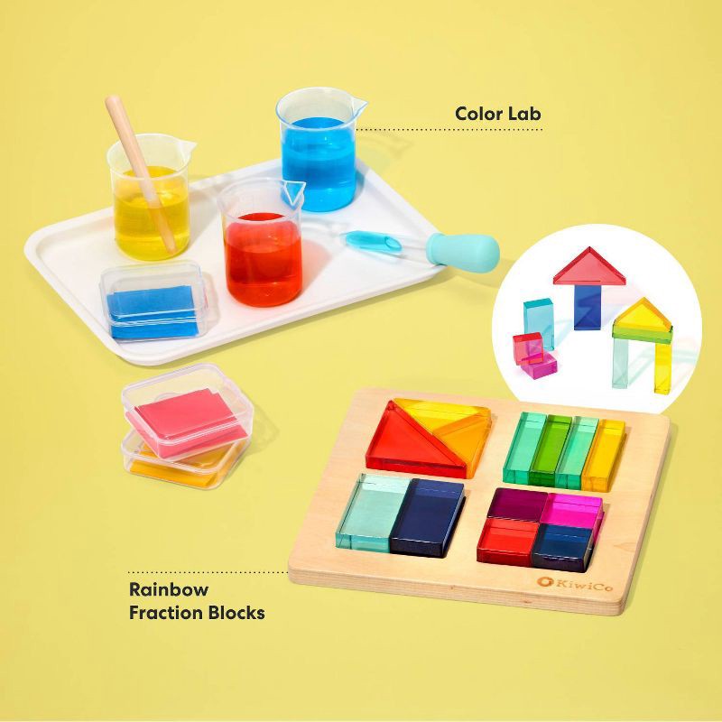 slide 4 of 13, KiwiCo Activity Play Center 24m+ - Color Mix & Match 23pc, 23 ct