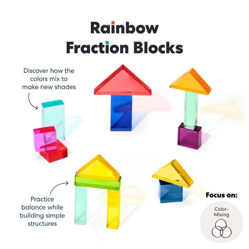 slide 6 of 13, KiwiCo Activity Play Center 24m+ - Color Mix & Match 23pc, 23 ct