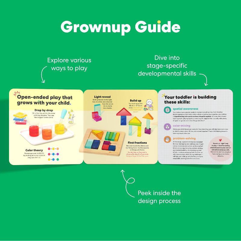 slide 9 of 13, KiwiCo Activity Play Center 24m+ - Color Mix & Match 23pc, 23 ct