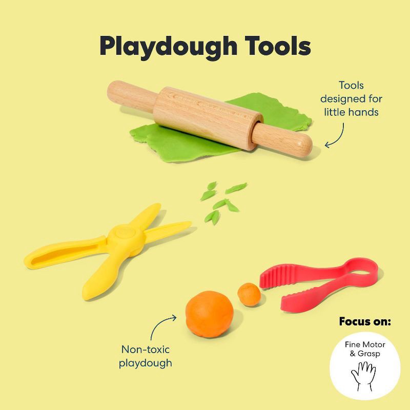 slide 7 of 10, KiwiCo Activity Play Center 24m+ - Number Play 18pc, 18 ct