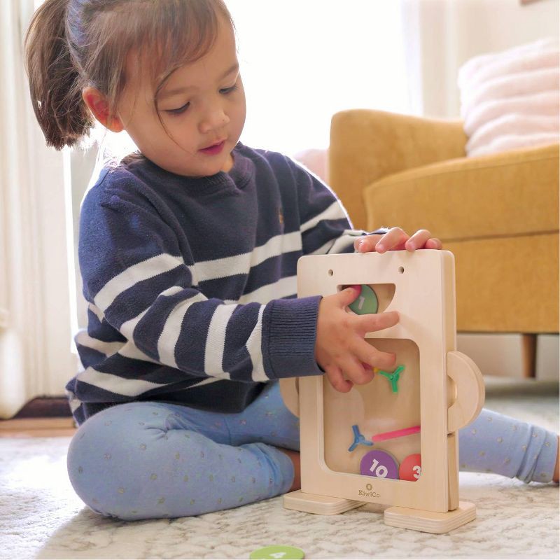 slide 3 of 10, KiwiCo Activity Play Center 24m+ - Number Play 18pc, 18 ct