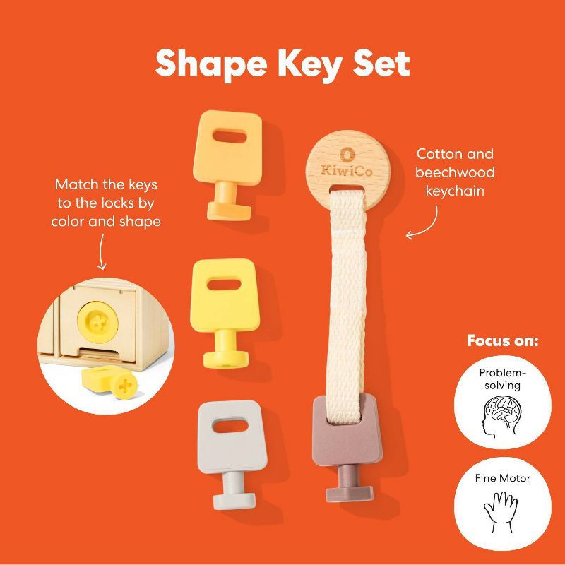 slide 6 of 10, KiwiCo Activity Play Center 24m+ - Peek-a-Zoo Puzzle Box 10pc, 10 ct