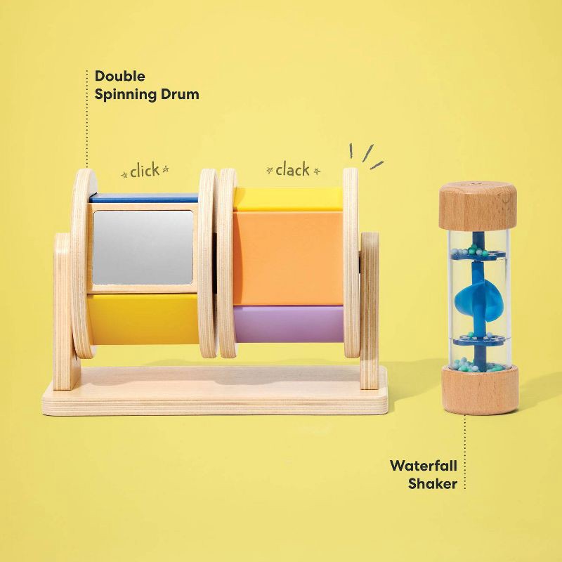 slide 4 of 10, KiwiCo Activity Play Center 3m+ - Listen & Learn 2pc, 2 ct