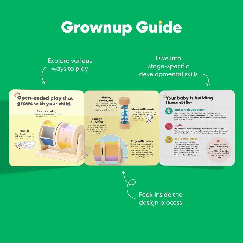 slide 7 of 10, KiwiCo Activity Play Center 3m+ - Listen & Learn 2pc, 2 ct